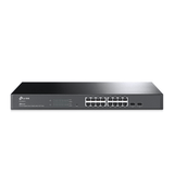 Switch JetStream SDN Administrable 16 puertos 10/100/1000 Mbps + 2 puertos SFP, administración centralizada OMADA SDN - SILYMX