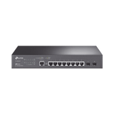 Switch JetStream SDN Administrable 8 puertos 10/100/1000 Mbps + 2 puertos SFP, administración centralizada OMADA SDN - SILYMX