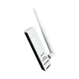 Adaptador USB inalámbrico de alta ganancia N 150 Mbps 2.4 GHz con 1 antena desmontable de 4dBi - SILYMX