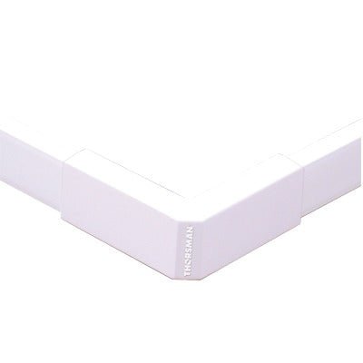 Esquinero exterior blanco para canaleta TMK1720 (5210-02001) - SILYMX