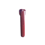 Taquete rojo de 1/4 plástico (100 pzas) para fijar objetos con tornillo en muros y techos de concreto, compatible con tornillo TH10X de 10 x 1 1/2" - SILYMX