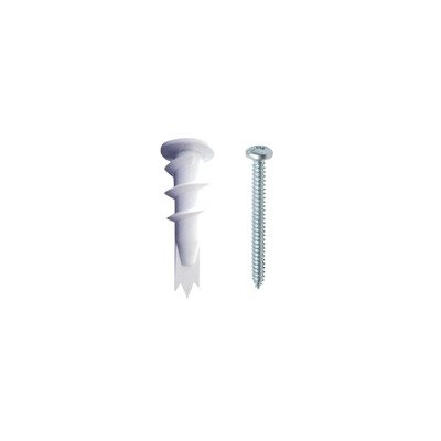 Kit de 10 taquetes autoperforables y 10 tornillos 10mm x 1 1/2" (1301-05002) - SILYMX