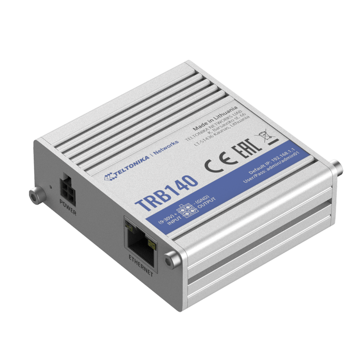 Router Industrial LTE 4G, con 1 puerto Ethernet 10/100/1000Mbps Gigabit - SILYMX