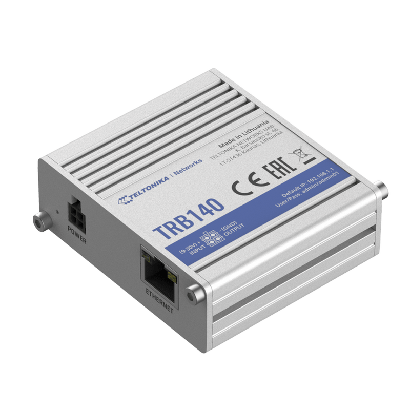 Router Industrial LTE 4G, con 1 puerto Ethernet 10/100/1000Mbps Gigabit - SILYMX