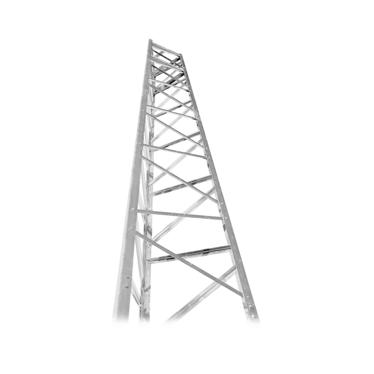 Torre Autosoportada de 80 ft (24.3m) Titan T200 Galvanizada (incluye anclaje) - SILYMX
