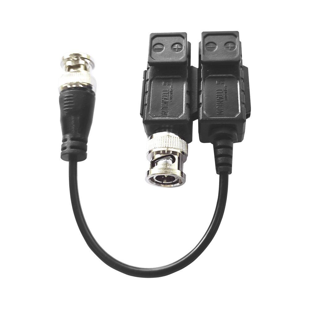 Kit de Transceptores (Baluns) con Terminal PUSH SUPERIOR Resolución 4K Cable flexible COAXIAL Blindado COAXITRON AUDIO POR COAXITRON Menu OSDConector 100% COBRE protección TVS Calidad PREMIUM - SILYMX