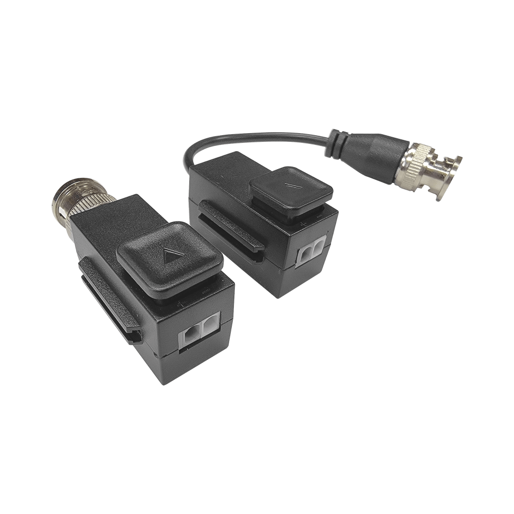 Kit de Transceptores (Baluns) con Terminal PUSH SUPERIOR Resolución 4K Cable flexible COAXIAL Blindado COAXITRON AUDIO POR COAXITRON Menu OSDConector 100% COBRE protección TVS Calidad PREMIUM - SILYMX