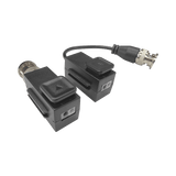 Kit de Transceptores (Baluns) con Terminal PUSH SUPERIOR Resolución 4K Cable flexible COAXIAL Blindado COAXITRON AUDIO POR COAXITRON Menu OSDConector 100% COBRE protección TVS Calidad PREMIUM - SILYMX