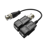 Kit de Transceptores (Baluns) con Terminal PUSH SUPERIOR Resolución 4K Cable flexible COAXIAL Blindado COAXITRON AUDIO POR COAXITRON Menu OSDConector 100% COBRE protección TVS Calidad PREMIUM - SILYMX