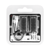 Kit de Transceptores (Baluns) Hasta 200m en 4K TurboHD HD-TVI HD-CVI AHD CVBS COAXITRON AUDIO POR COAXITRON Menu OSD Cable RF Blindado Calidad PREMIUM - SILYMX