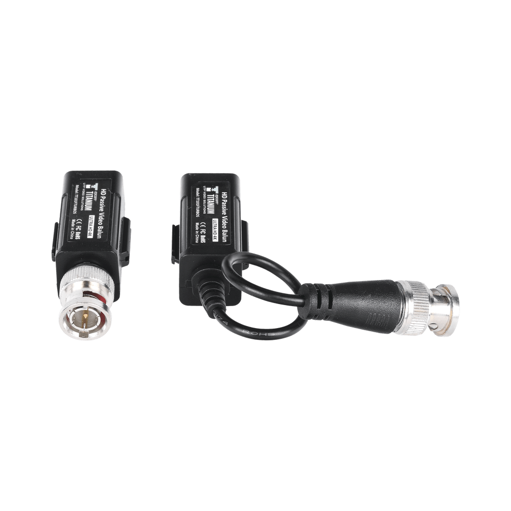 Kit de Transceptores (Baluns) Hasta 200m en 4K TurboHD HD-TVI HD-CVI AHD CVBS COAXITRON AUDIO POR COAXITRON Menu OSD Cable RF Blindado Calidad PREMIUM - SILYMX