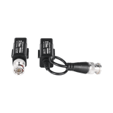 Kit de Transceptores (Baluns) Hasta 200m en 4K TurboHD HD-TVI HD-CVI AHD CVBS COAXITRON AUDIO POR COAXITRON Menu OSD Cable RF Blindado Calidad PREMIUM - SILYMX