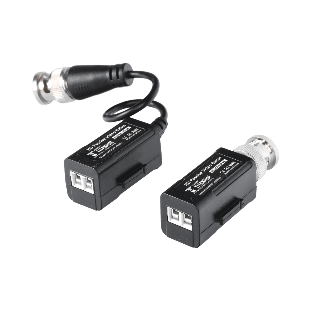 Kit de Transceptores (Baluns) Hasta 200m en 4K TurboHD HD-TVI HD-CVI AHD CVBS COAXITRON AUDIO POR COAXITRON Menu OSD Cable RF Blindado Calidad PREMIUM - SILYMX