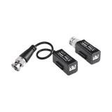 Kit de Transceptores (Baluns) Hasta 200m en 4K TurboHD HD-TVI HD-CVI AHD CVBS COAXITRON AUDIO POR COAXITRON Menu OSD Cable RF Blindado Calidad PREMIUM - SILYMX