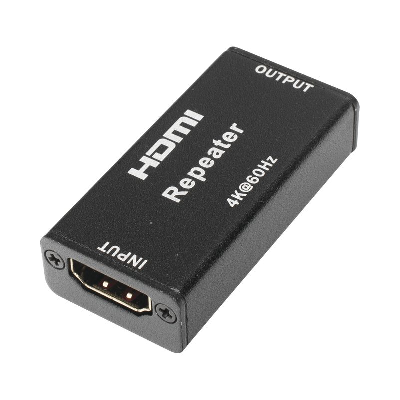 Adaptador HDMI para Amplificar o Repetir la señal de los cables HDMI (Booster) a una distancia de 40 metros / Soporta resoluciones 4K x 2K. - SILYMX