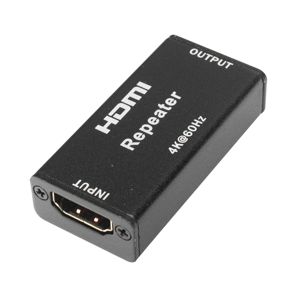 Adaptador HDMI para Amplificar o Repetir la señal de los cables HDMI (Booster) a una distancia de 40 metros / Soporta resoluciones 4K x 2K. - SILYMX