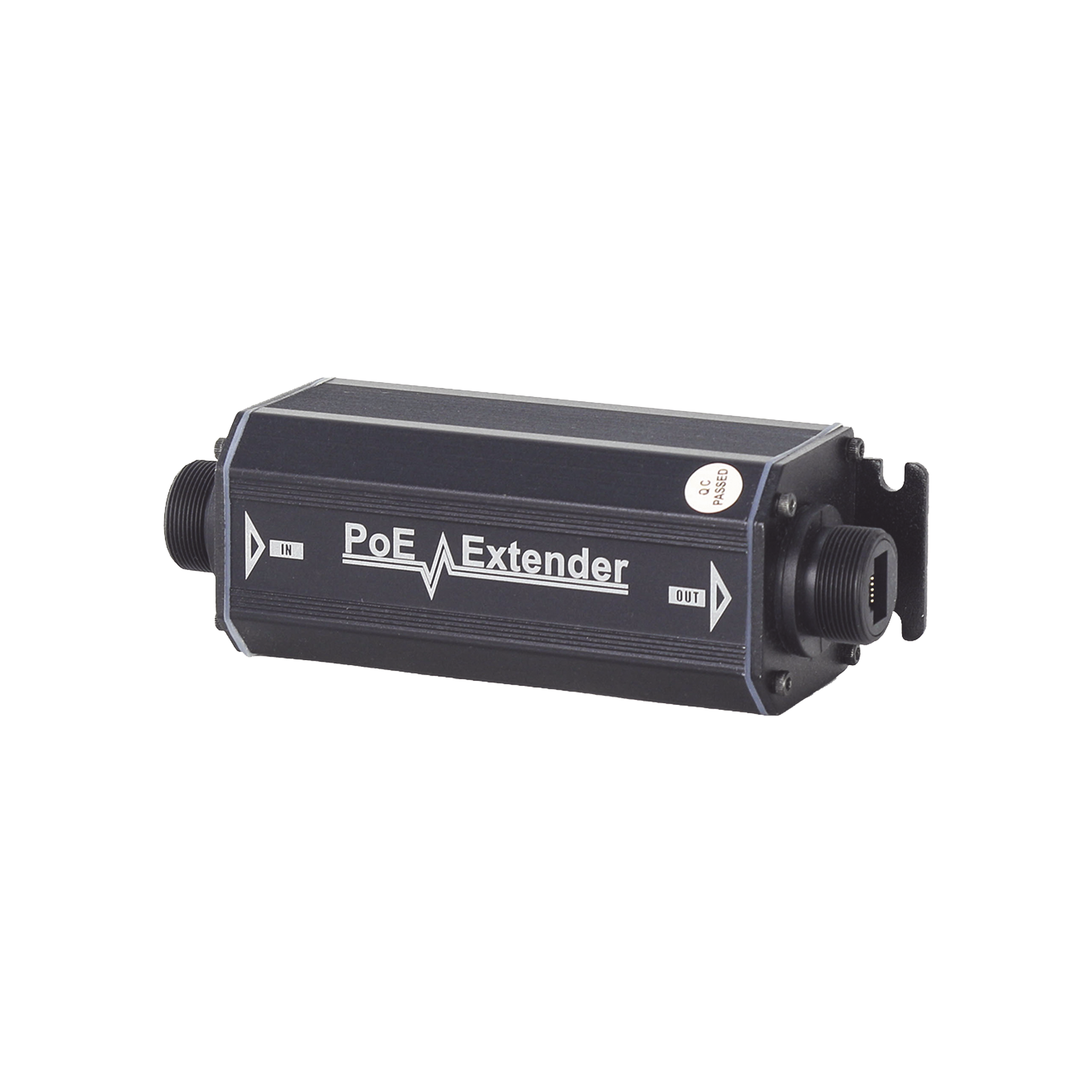 EXTENSOR POE GIGABIT para 100 METROS / INTERPERIE (IP66) / 1 PUERTO DE ENTRADA POE / 1 PUERTO SALIDA POE / Compatible con IEEE802.3af e IEEE802.3at / No requiere fuente de alimentación adicional / INSTALACION FACIL; ENCHUFE Y USE. - SILYMX