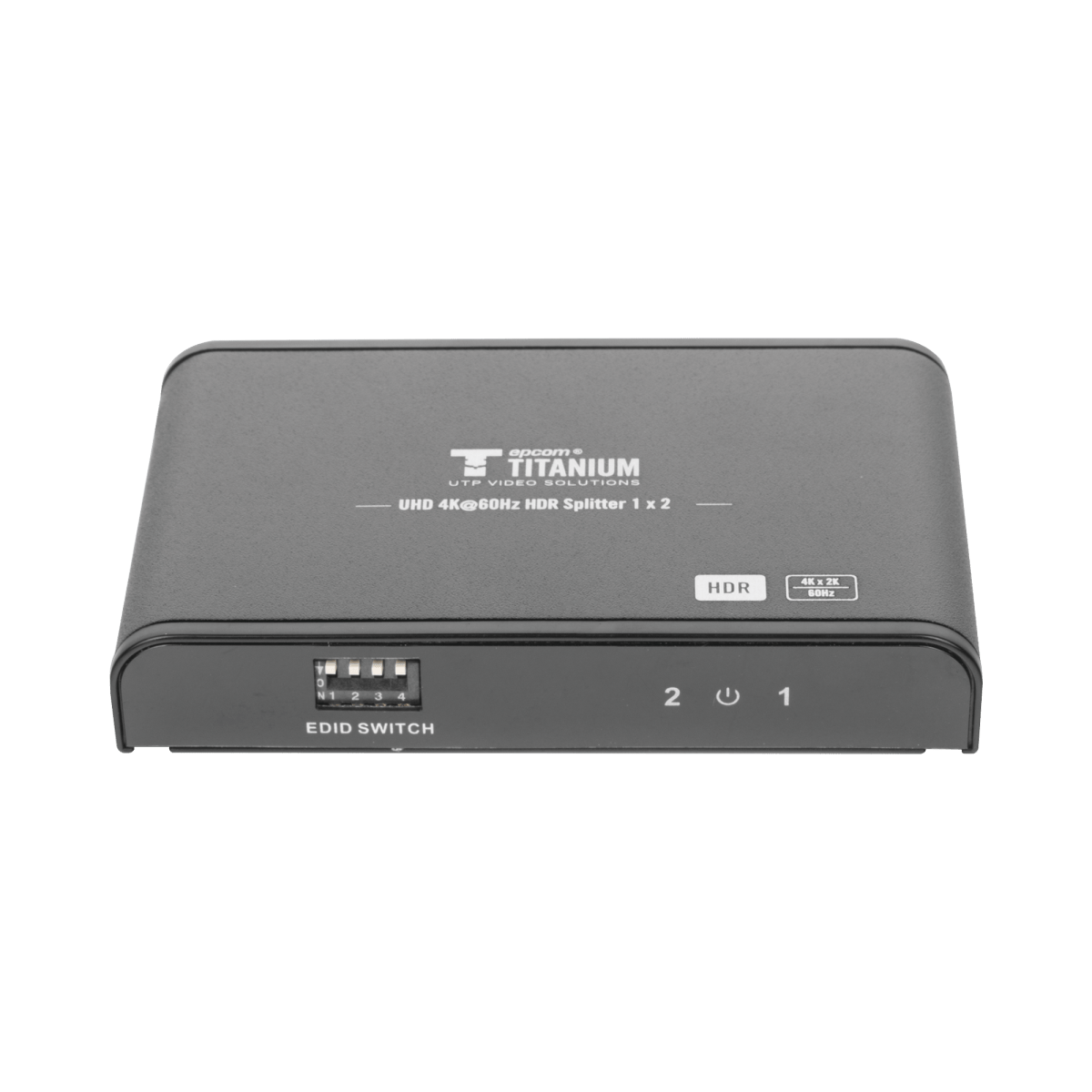 Divisor (Splitter) HDMI 4K de 1 Entrada a 2 Salidas (Simultaneas) / Soporta 4K×2K / Ajuste de resoluciones EDID / HDR / HDMI 2.0 / HDCP 2.2 / Soporta formatos de Audio Dolby Digital / Longitud del cable de entrada y salida ?10m. - SILYMX