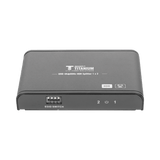 Divisor (Splitter) HDMI 4K de 1 Entrada a 2 Salidas (Simultaneas) / Soporta 4K×2K / Ajuste de resoluciones EDID / HDR / HDMI 2.0 / HDCP 2.2 / Soporta formatos de Audio Dolby Digital / Longitud del cable de entrada y salida ?10m. - SILYMX