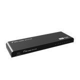 Divisor (Splitter) HDMI 4K de 1 Entrada a 8 Salidas (Simultaneas) / Soporta 4K×2K / Soporta 4 equipos con conexión en Cascada / Ajuste de resoluciones EDID / HDR / HDMI 2.0 / HDCP 2.2 / Permite mezclar pantallas en 4K y 1080P - SILYMX