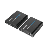 Kit extensor KVM (HDMI y USB) hasta 120 metros Soporta STP y UTP CAT5/5E/6 / Soporta Switch Gigabit para control KVM múltiple / Soporta hasta 253 receptores / Transmite el Video y Controla tu DVR vía USB - SILYMX