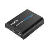 Receptor Compatible para Kits TT373KVM4.0 / Resolución 1080P @ 60 Hz/ Soporta STP y UTP CAT5/5E/6 / Control IR / Compatible con Switch Gigabit para control KVM múltiple. - SILYMX