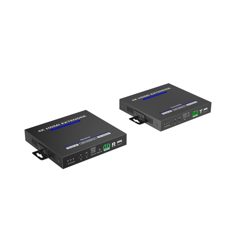 Kit Extensor Hdmi 4K@60Hz Sobre Ip Gigabit / Ipcolor / 100M En Conexión Uno A Uno / Salida Loop / Ir Bi-Direccional / Rs232 / Arc / Cero Latencia / Soporta Conexión Uno A Muchos/Switch En Cascada - SILYMX