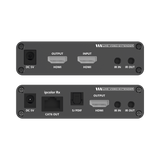 Kit Extensor HDMI hasta 700 metros con Conexión en Cascada / 4K @ 60 Hz/ Cat 6, 6a y 7 / IPCOLOR / CERO LATENCIA / SIN COMPRIMIR / HDR10 / Salida Loop / IR bidireccional / Puerto S/PDIF / Soporta ARC / Soporta 10 TT-676-Rx. - SILYMX