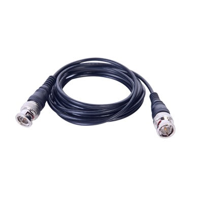 Cable Coaxial Armado con Conector BNC (Video) / Longitud de 2.2 mts / Optimizado para Cámaras 4K / Uso en Interior - SILYMX