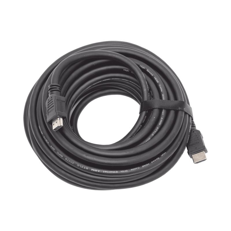 Cable HDMI de 10 Metros (High Speed) / Resolución 4K / Soporta Canal de Retorno de Audio (ARC) / Soporta 3D / Blindado para Reducir Interferencia / Chapado en Oro / Alta Resistencia y Durabilidad. - SILYMX