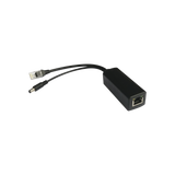 Cable divisor PoE pasivo de 48-55 Vcd @ 12 Vcd, 2 A. Aplicaciones como adaptar micrófonos en cámaras IP - SILYMX