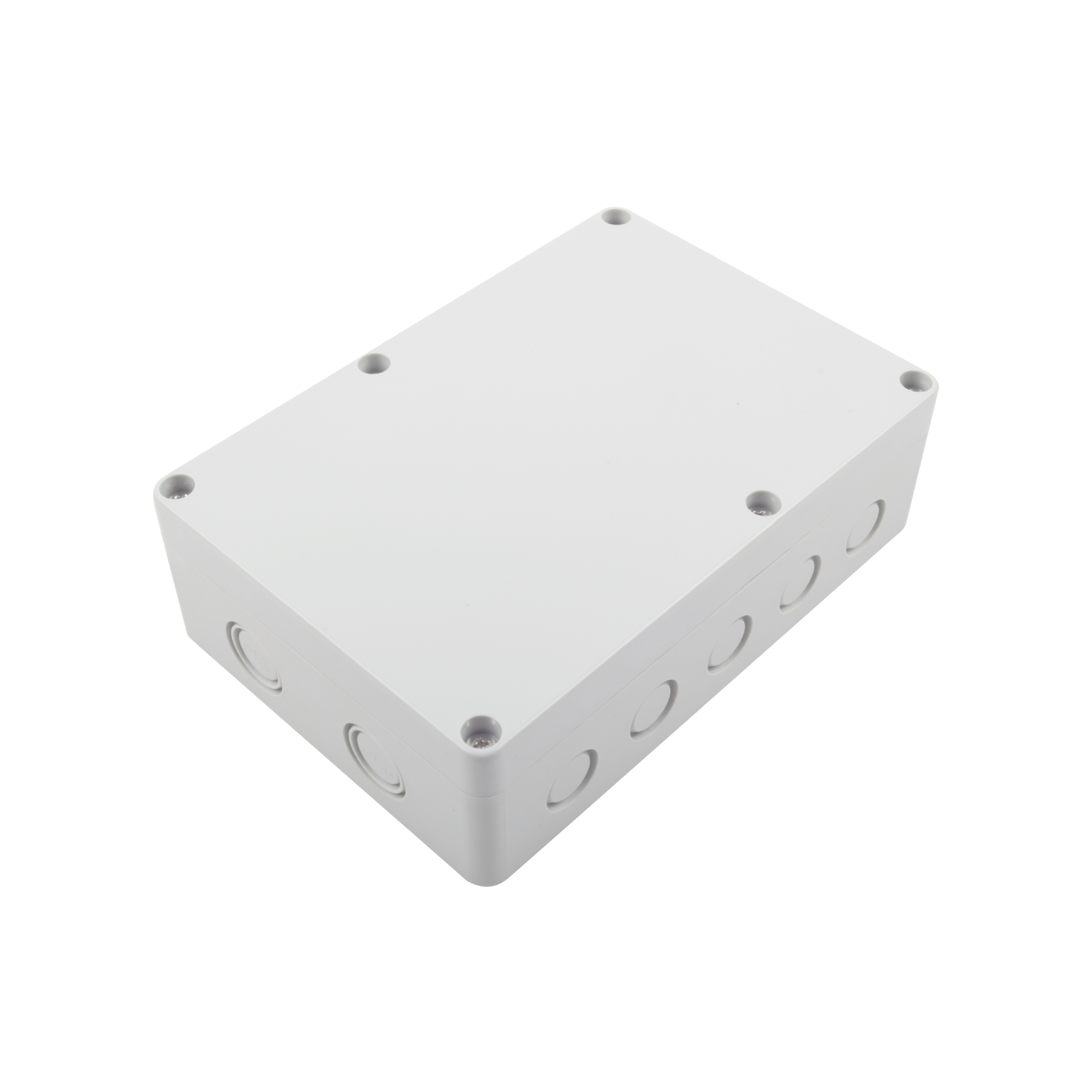 Gabinete Plástico Para Exterior (Ip65) De 180 X 125 X 57 Mm Cierre Por Tornillos - SILYMX