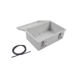 Gabinete Plástico para Exterior IP65 de 170 x 251 x 101 mm Cierre por Broche - SILYMX