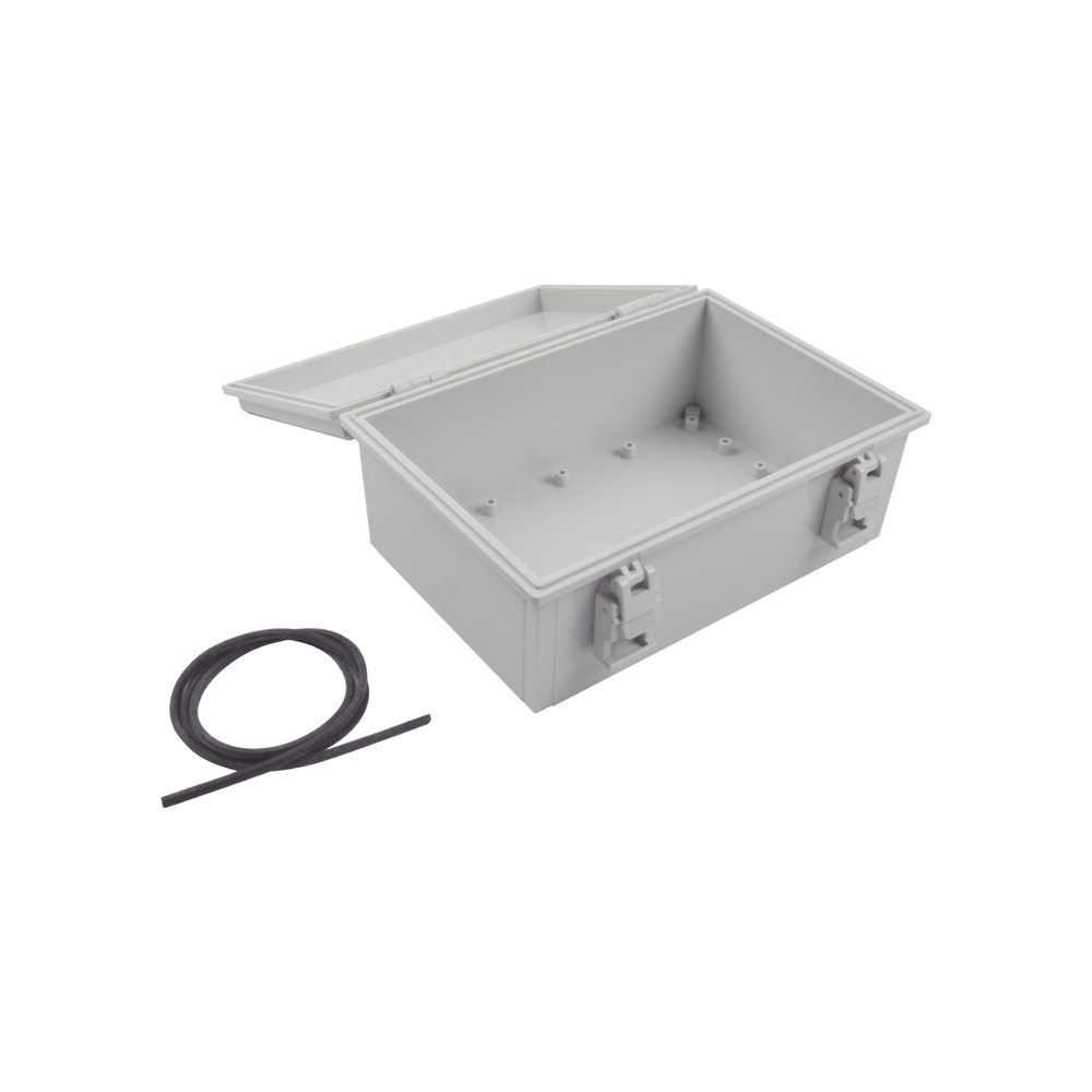 Gabinete Plástico para Exterior IP65 de 170 x 251 x 101 mm Cierre por Broche - SILYMX
