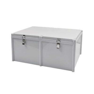 Gabinete Plástico para Exterior (IP65) de 560 X 380 x 265 mm Cierre por broche - SILYMX