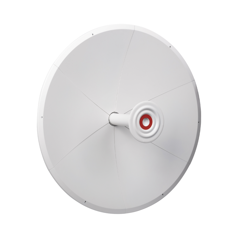 Antena direccional para C5x, Doble polaridad 45 ° y 90 °, 4.9 - 6.5 GHz, 2 ft, Ganancia de 30 dBi, Montaje incluido - SILYMX
