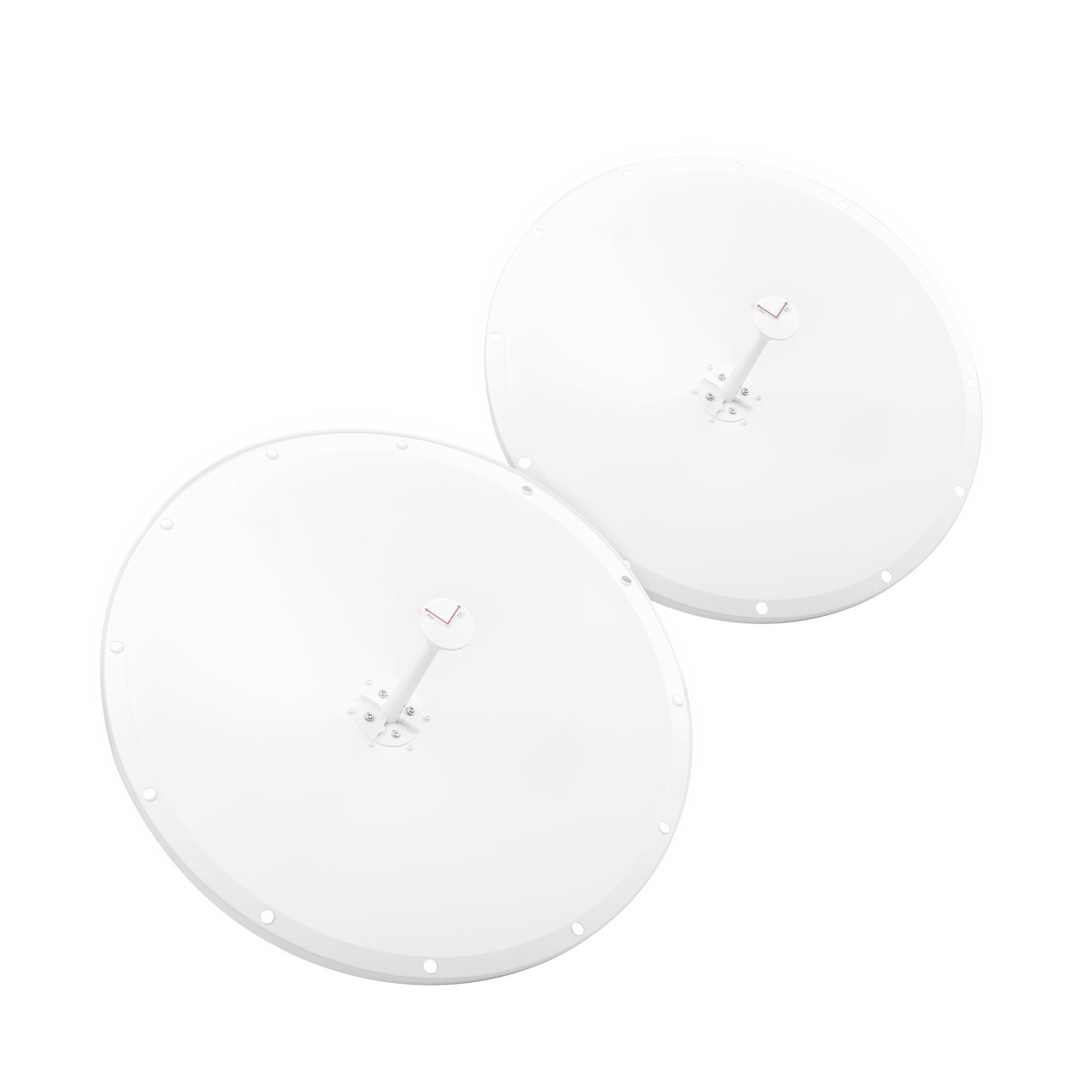 Antena Parabólica de Frecuencia Extendida, 4.8 - 6.5 GHz, 28 dBi, Conectores SMA-Macho Inverso - SILYMX