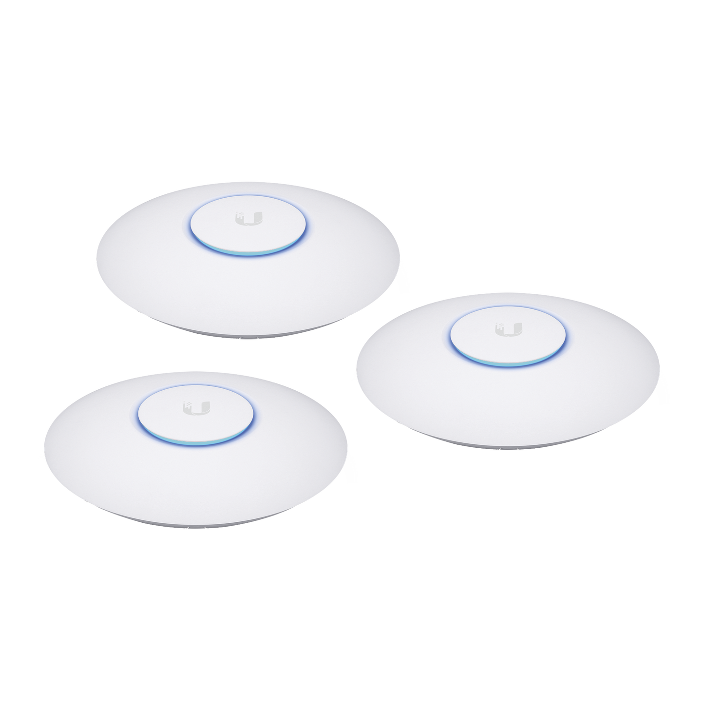 Paquete de 3 Access Point UniFi 802.11ac Wave 2, MU-MIMO4X4 con antena Beamforming, hasta 1.7 Gbps, para interior PoE 802.3af, soporta 200 clientes, No incluyen PoE&acute;s - SILYMX
