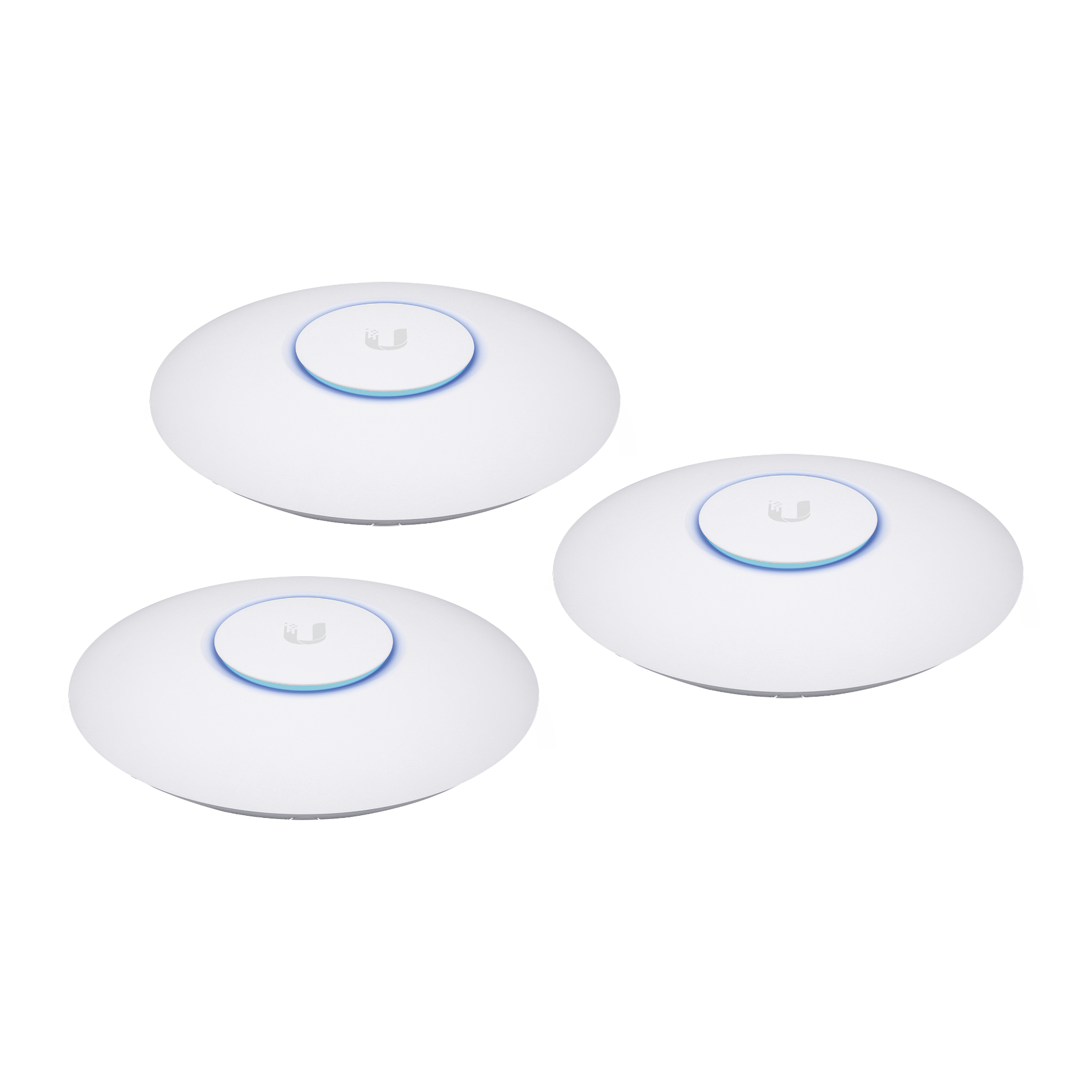 Paquete de 3 Access Point UniFi 802.11ac Wave 2, MU-MIMO4X4 con antena Beamforming, hasta 1.7 Gbps, para interior PoE 802.3af, soporta 200 clientes, No incluyen PoE&acute;s - SILYMX