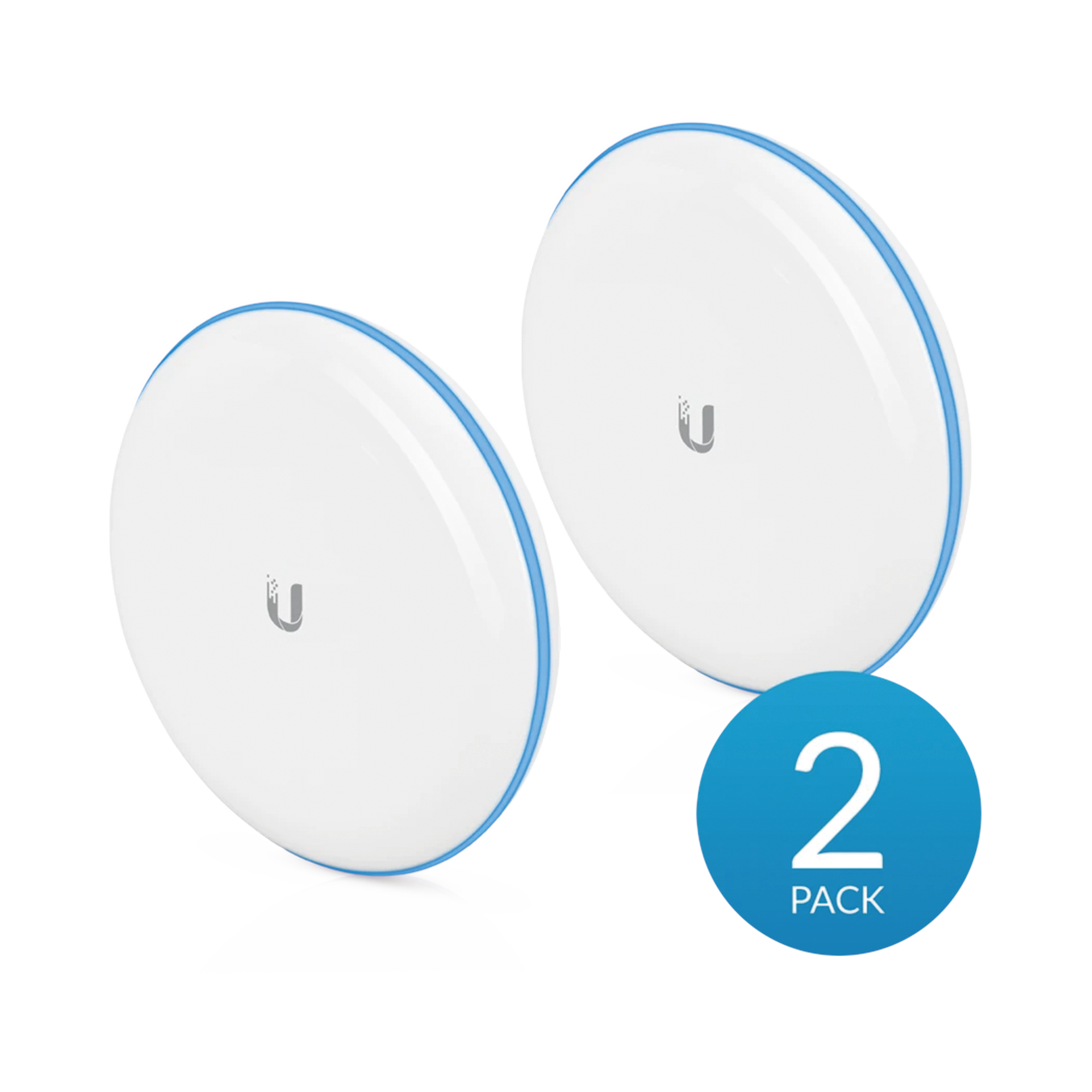 Kit UniFi Building Bridge Ubiquiti de 1+ Gbps en 60 GHz con radio redundante en 5 GHz, alcance de hasta 500 m - SILYMX