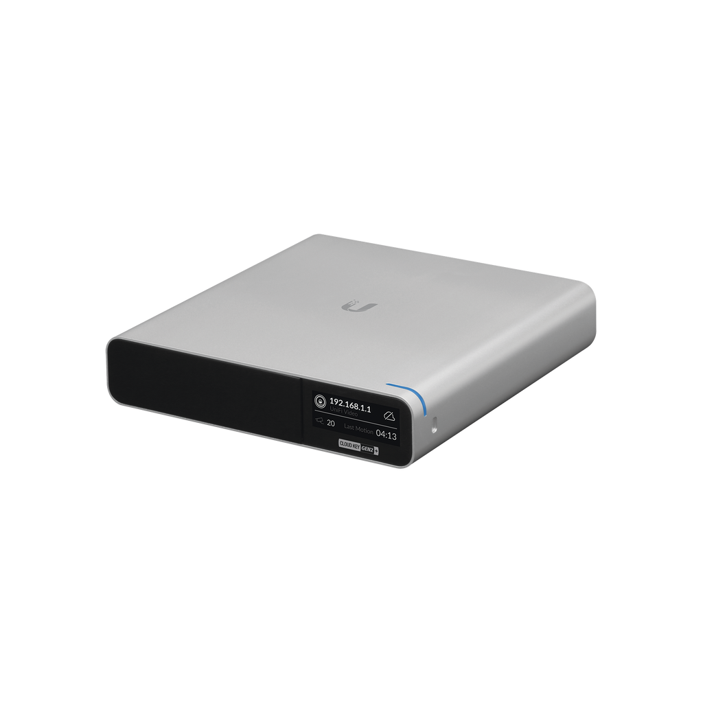 NVR / Controlador UniFi Cloud Key Gen2 PLUS / UniFi Network y UniFi Protect, para hasta 50 dispositivos UniFi Network y 20 cámaras UniFi HD, incluye disco duro 1TB