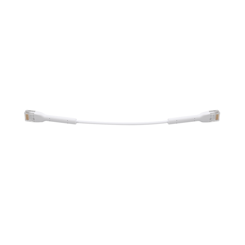 UniFi Ethernet Patch Cable Cat6 de 22 cm, color blanco - SILYMX