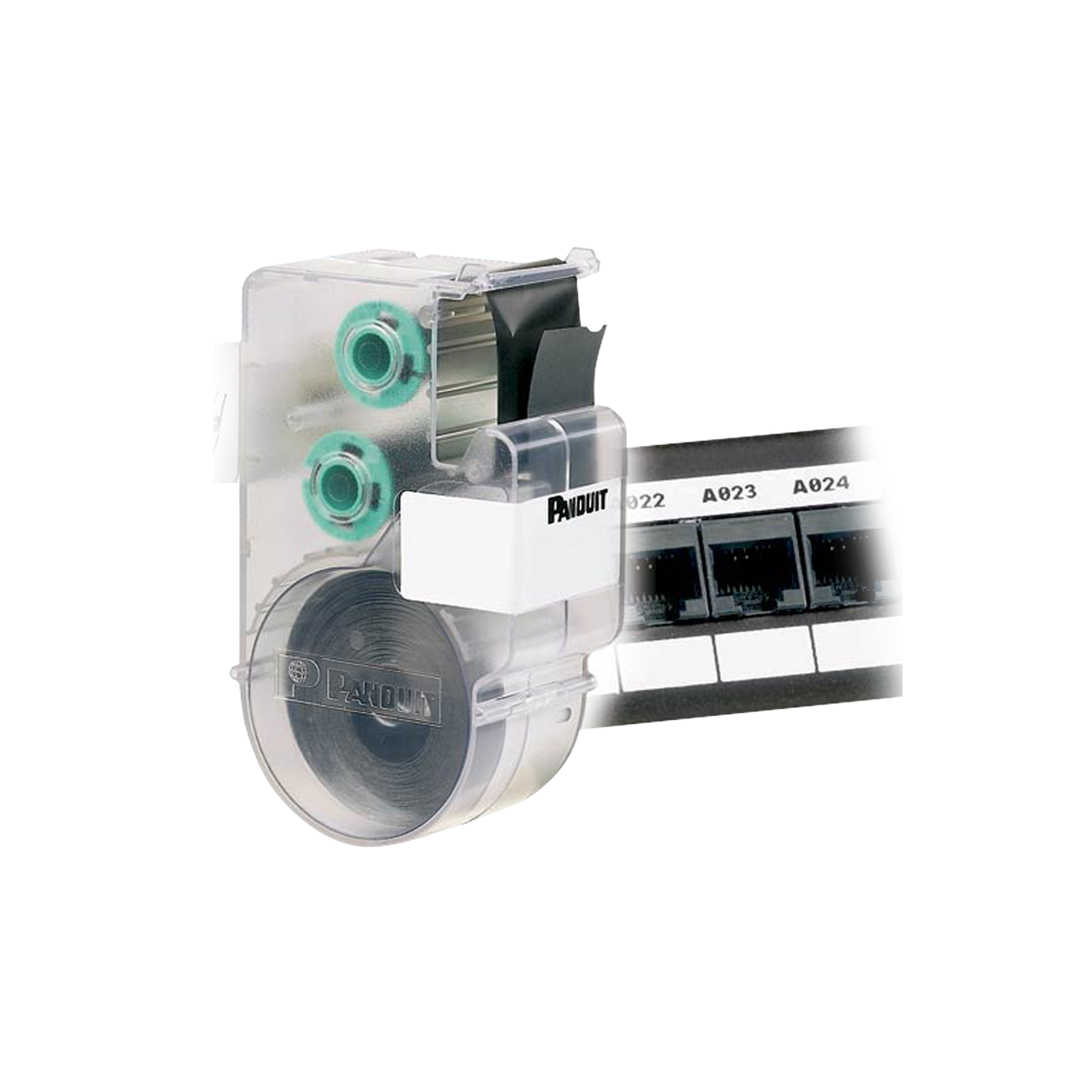 Casete de Etiquetas para Línea Ultimate ID de Panduit Material Poliéster no Adhesivas Rollo de 7.6m Color Blanco - SILYMX