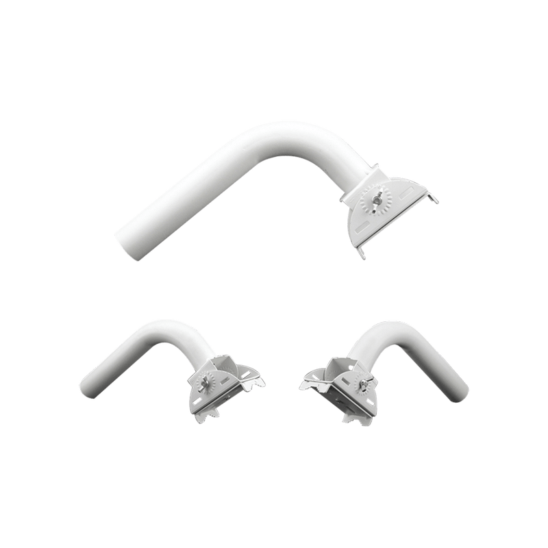 Montaje universal flexible para instalación en poste o pared, compatible con equipos Ubiquiti, Mimosa, Cambium y Altai - SILYMX