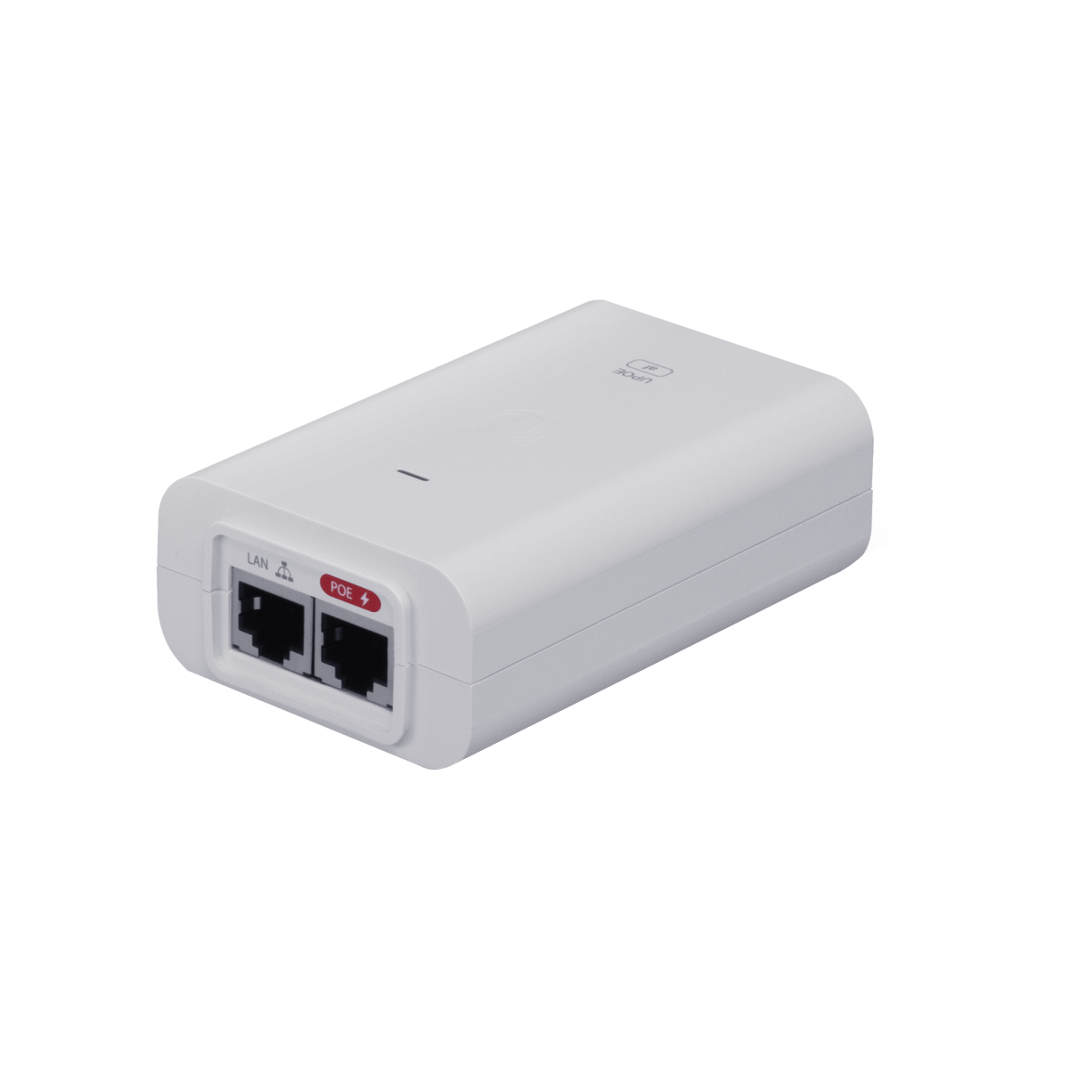 Adaptador PoE Ubiquiti af (48 VDC, 0.32 A) puerto Gigabit, ideal para equipos UniFi - SILYMX