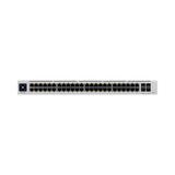 UniFi Switch USW-Pro-48-POE Gen2, Capa 3 de 48 puertos PoE 802.3at/bt + 4 puertos 1/10G SFP+, 600W, pantalla informativa - SILYMX
