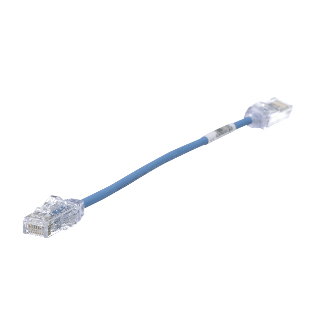 Patch Cord Tx6 Utp Cat6 Diámetro Reducido (28Awg) Color Azul 20Cm - SILYMX