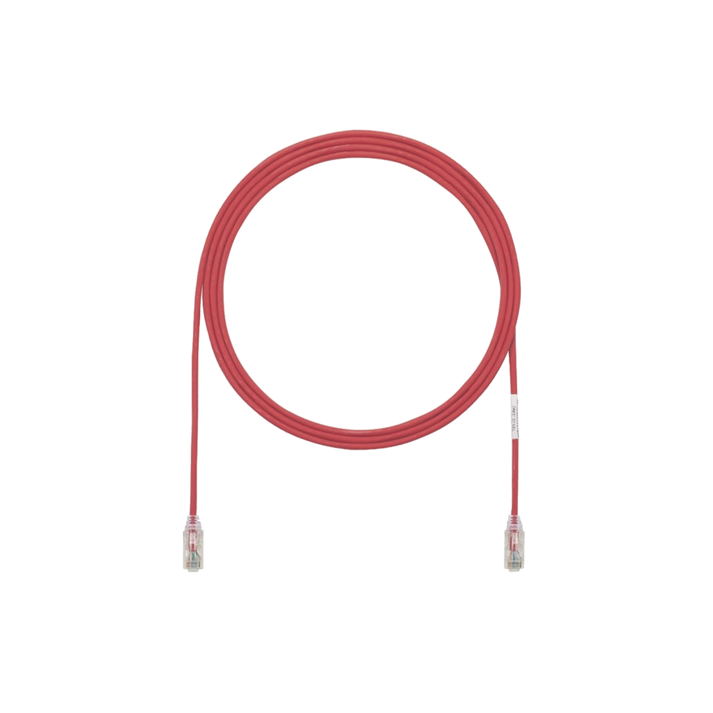 Patch Cord Tx6 Utp Cat6 Diámetro Reducido (28Awg) Color Rojo 10Ft - SILYMX