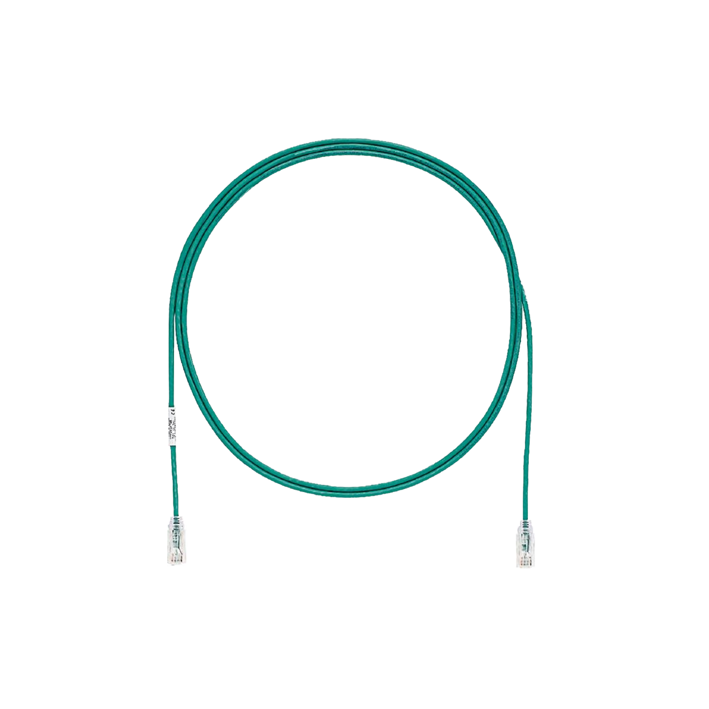 Patch Cord Tx6 Utp Cat6 Diámetro Reducido (28Awg) Color Verde 1Ft - SILYMX