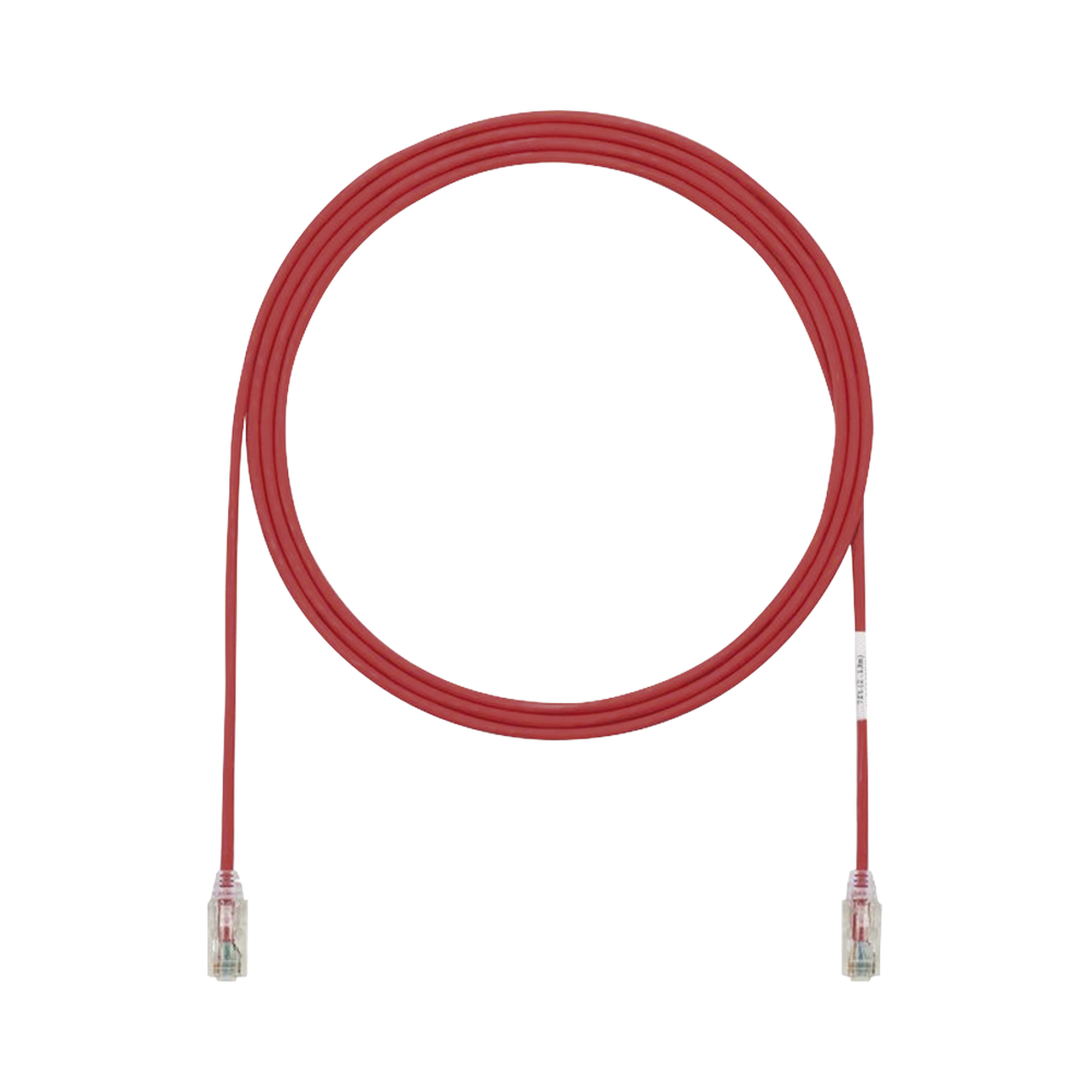 Patch Cord Panduit Cat6 Diámetro Reducido (28Awg) 1Ft Color Rojo UTP28SP1RD - SILYMX